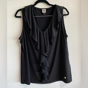 Anne Cole sleeveless blouse, size XL